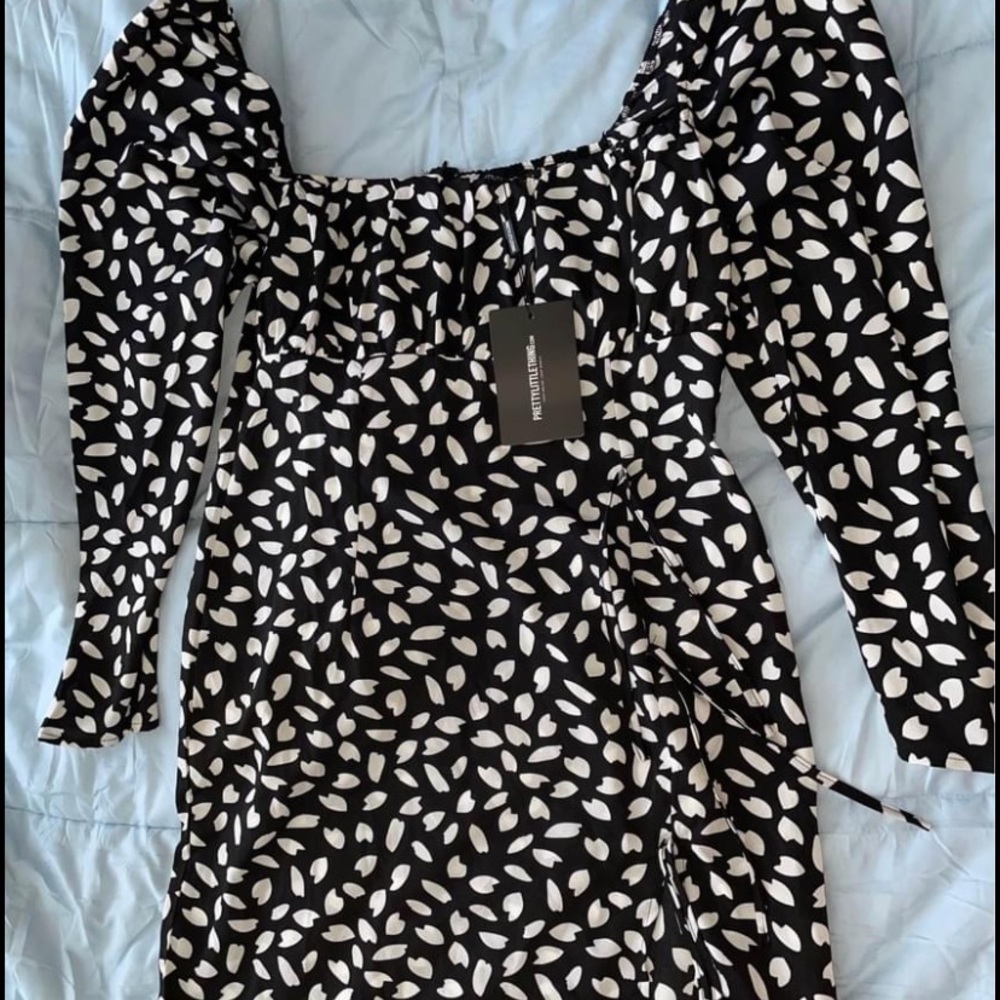 Dalmatian Print Bodycon dress